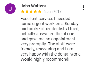 Private Dentist Near Me Review By John Watters