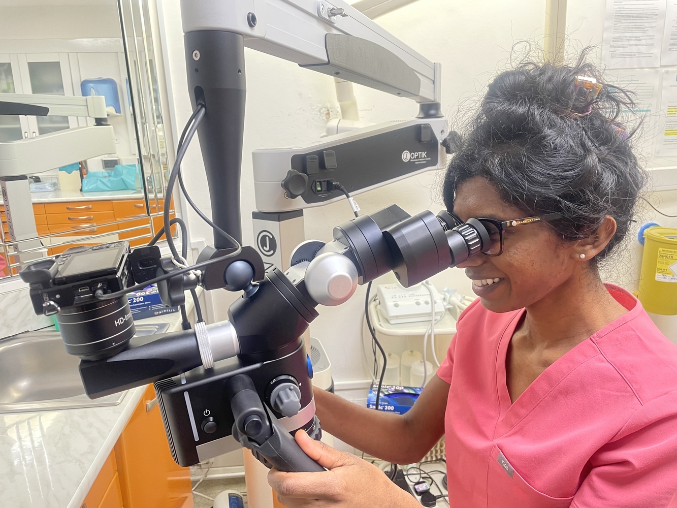 Dr Radhika Selvaraj Root Canal Treatment with Microscope (microsurgical endodontics)